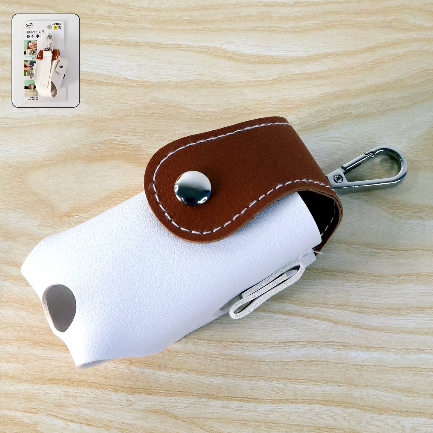 Golf Tees Holder & Mini Pouch with Carabiner - 1 Pc - Happy Price - Image 3