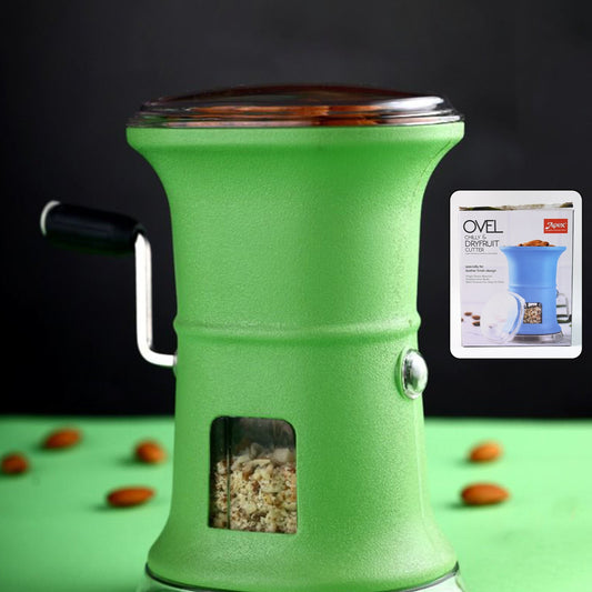 Apex Ovel Manual Chilly  Dry Fruit Cutter Grinder - Happy Price - Image 1