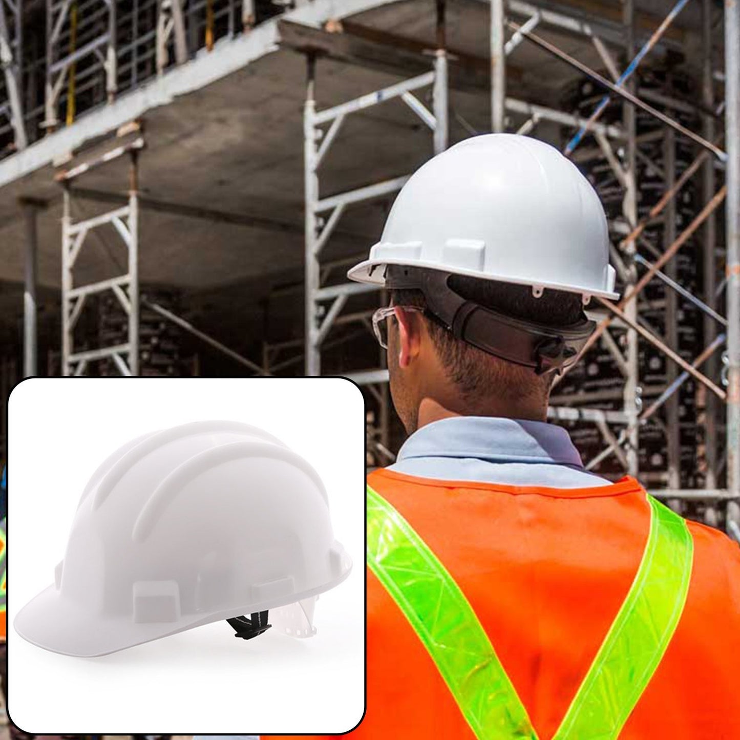 Safety Helmet Construction Protective Helmets Anti-smashing - Happy Price - Image 3