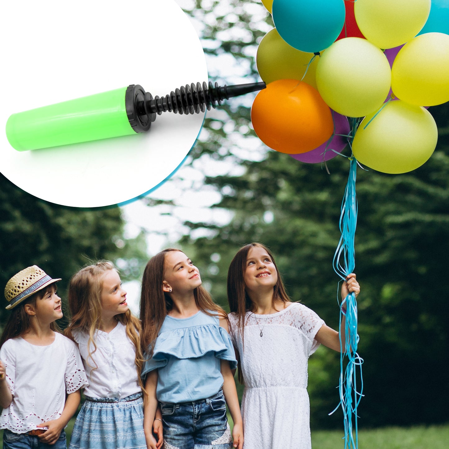 Handy Air Balloon Pumps For Foil Balloons And Inflatable Toys - Happy Price - Image 3
