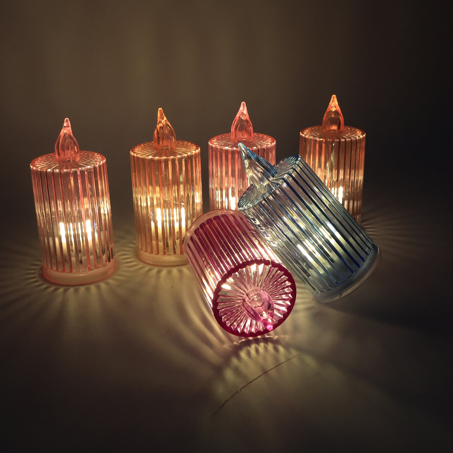 Decorative LED Candle Lights Set - 6 Pieces Flameless Electronic Candles for Home Ambiance - Happy Price - Image 4