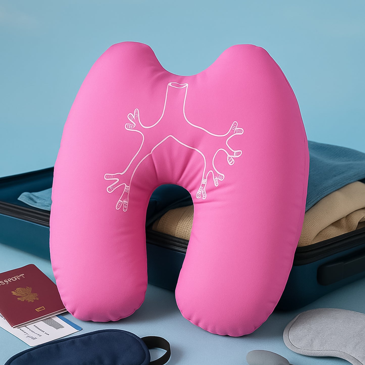 U-shape Neck Travel Pillow (1 Pc) - Happy Price - Image 6