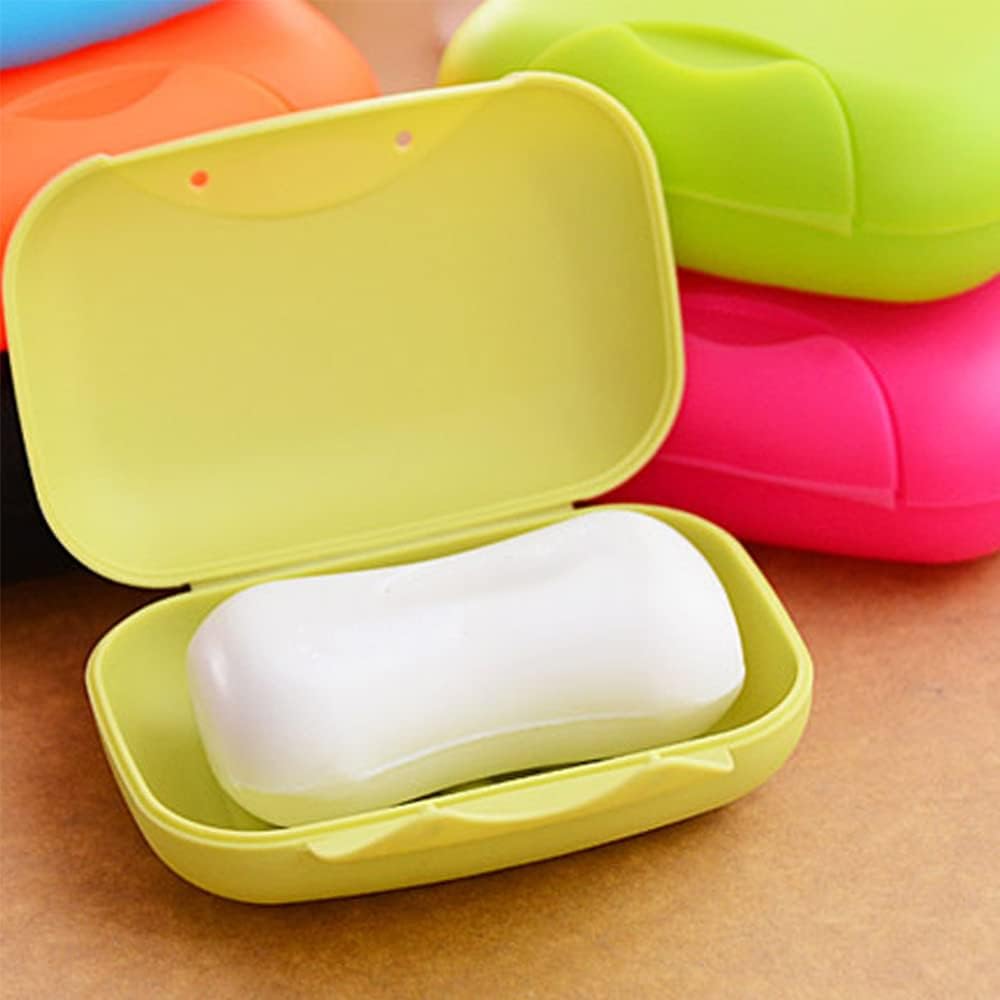 Travel Soap Case Box Plastic Soap Box With Cover Waterproof Leakproof Soap Dish For Bathroom  Travel Use (1pc) - Happy Price - Image 2