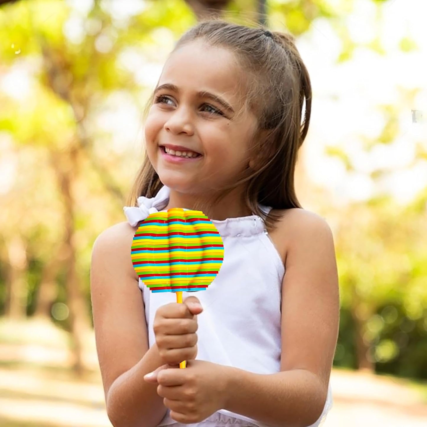 Spin Flower Candy Rotating  Spinning Toy (1 Pc) - Happy Price - Image 4