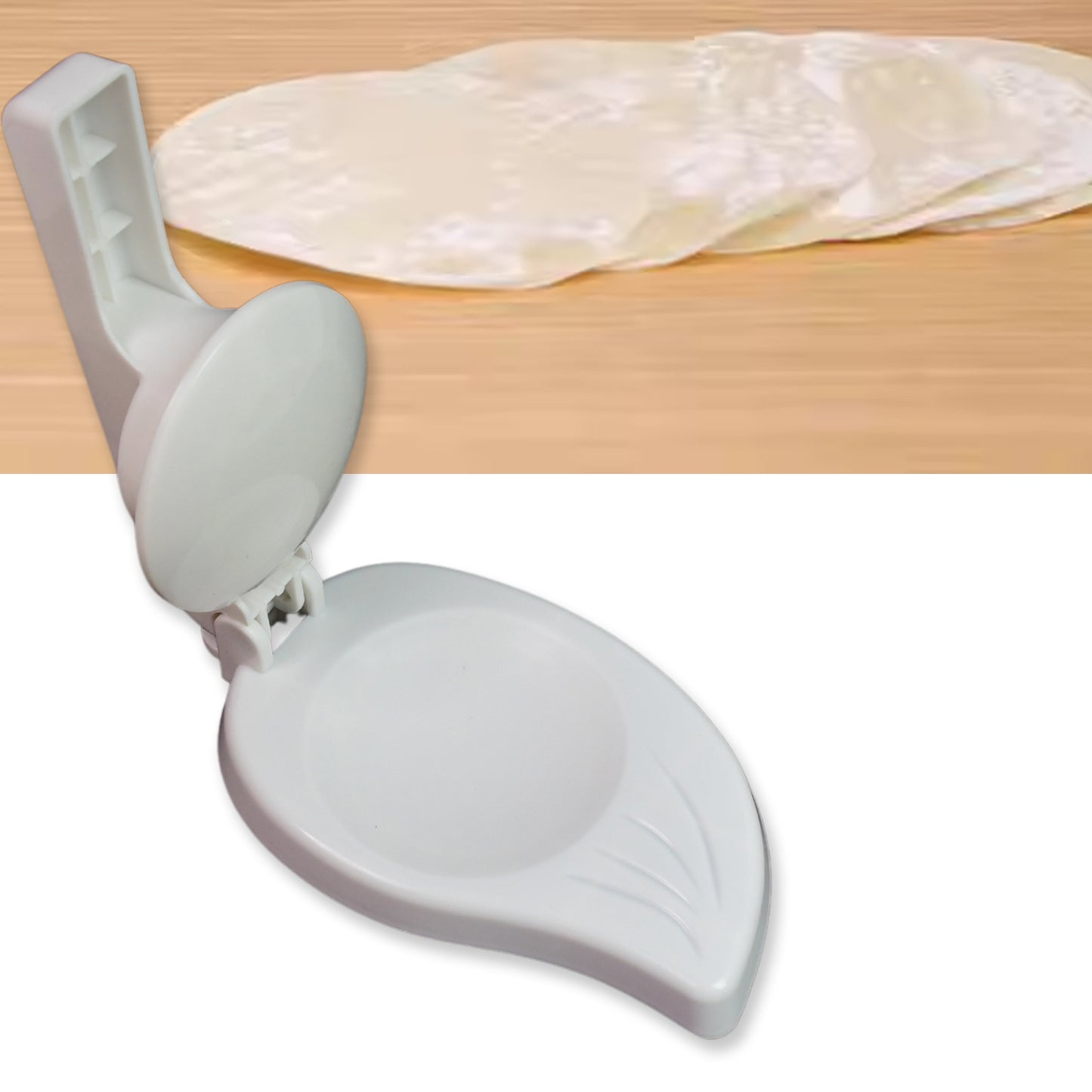 Puri Chapati Press Machine Plastic For Kitchen Use ( 1 Pc ) - Happy Price - Image 4