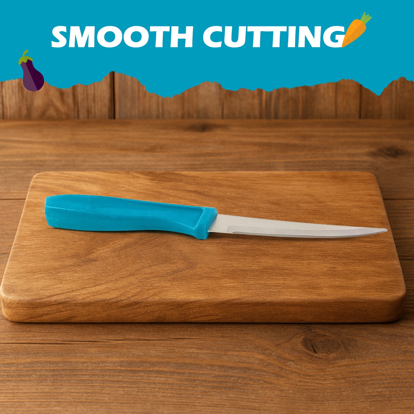 High-Quality Stainless Steel Vegetable Knife for Kitchen - 1 Pc - Happy Price - Image 5