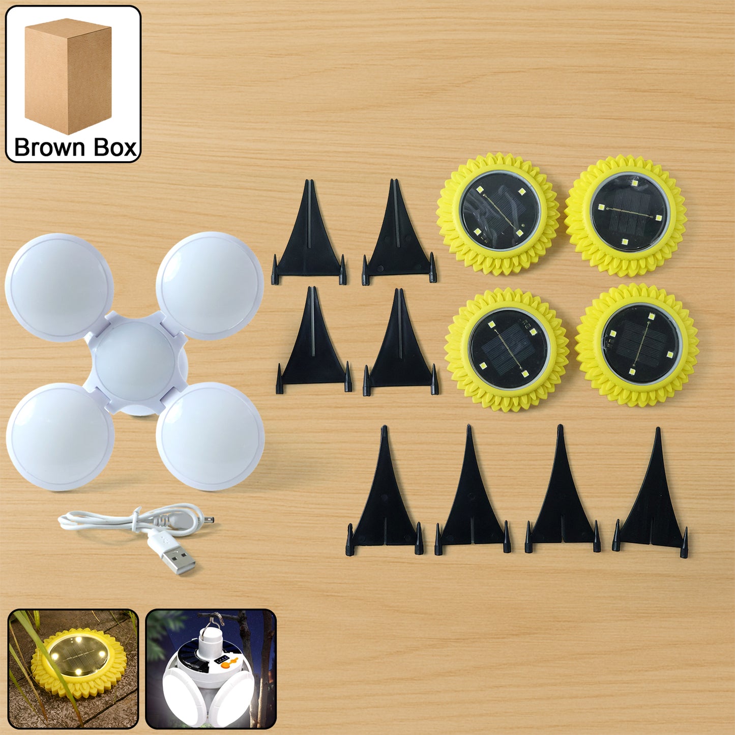 Solar LED Garden Lights - 2 Pc Set for Outdoor Pathways - Happy Price - Image 2