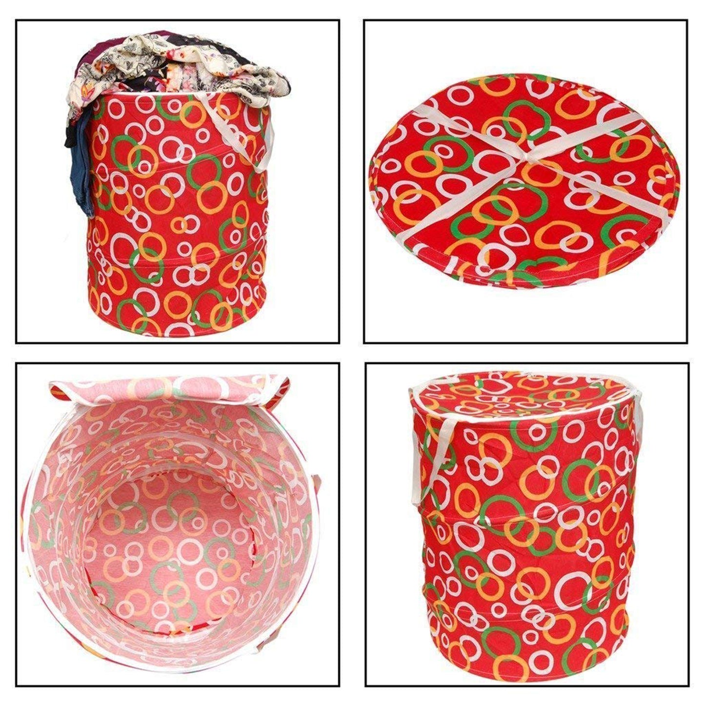 Canvas Laundry Bag Toy Storage Laundry Storage - Happy Price - Image 3