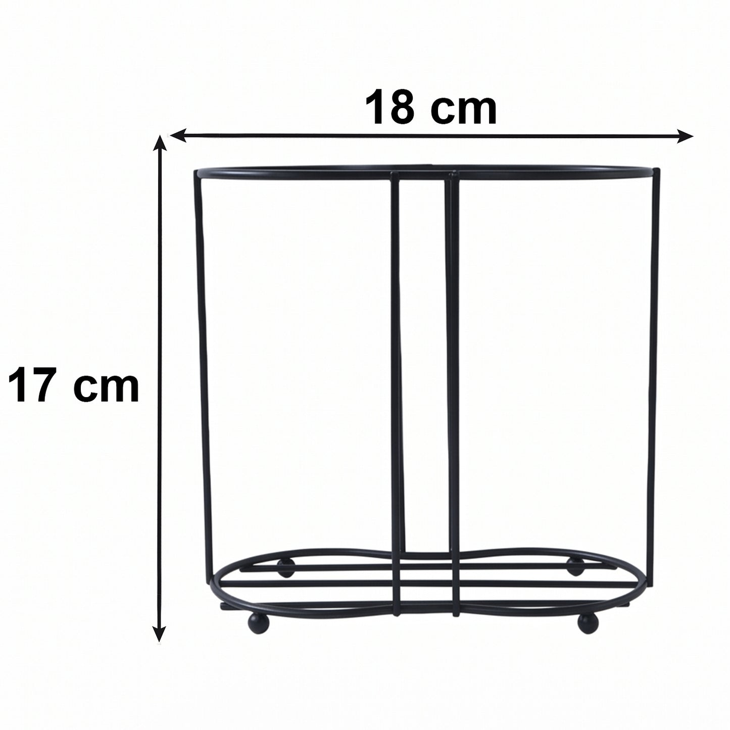 Metal Desktop Cup Organizer Stand - 1 Pc - Happy Price - Image 5