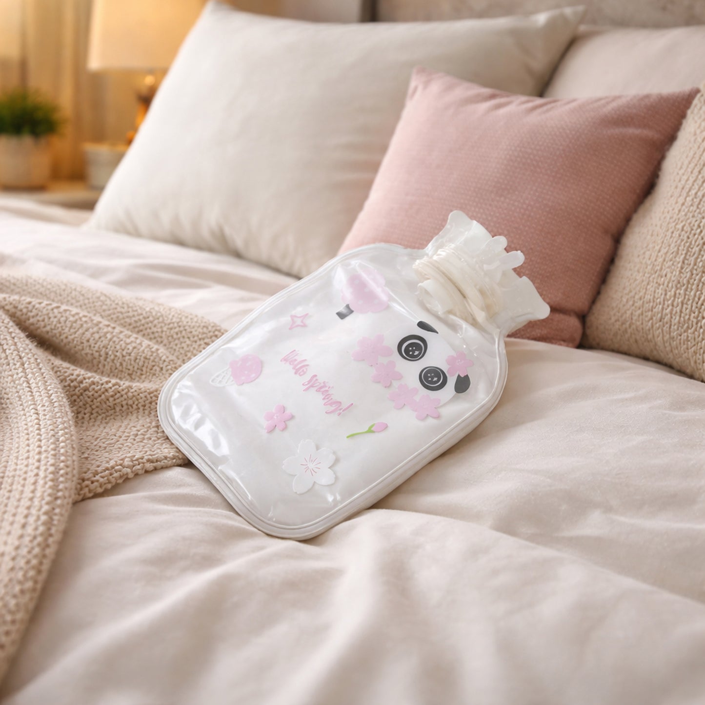Cute Printed Mini Hot Water Bag - 16 x 11 Cm (1 Pc) - Happy Price - Image 2