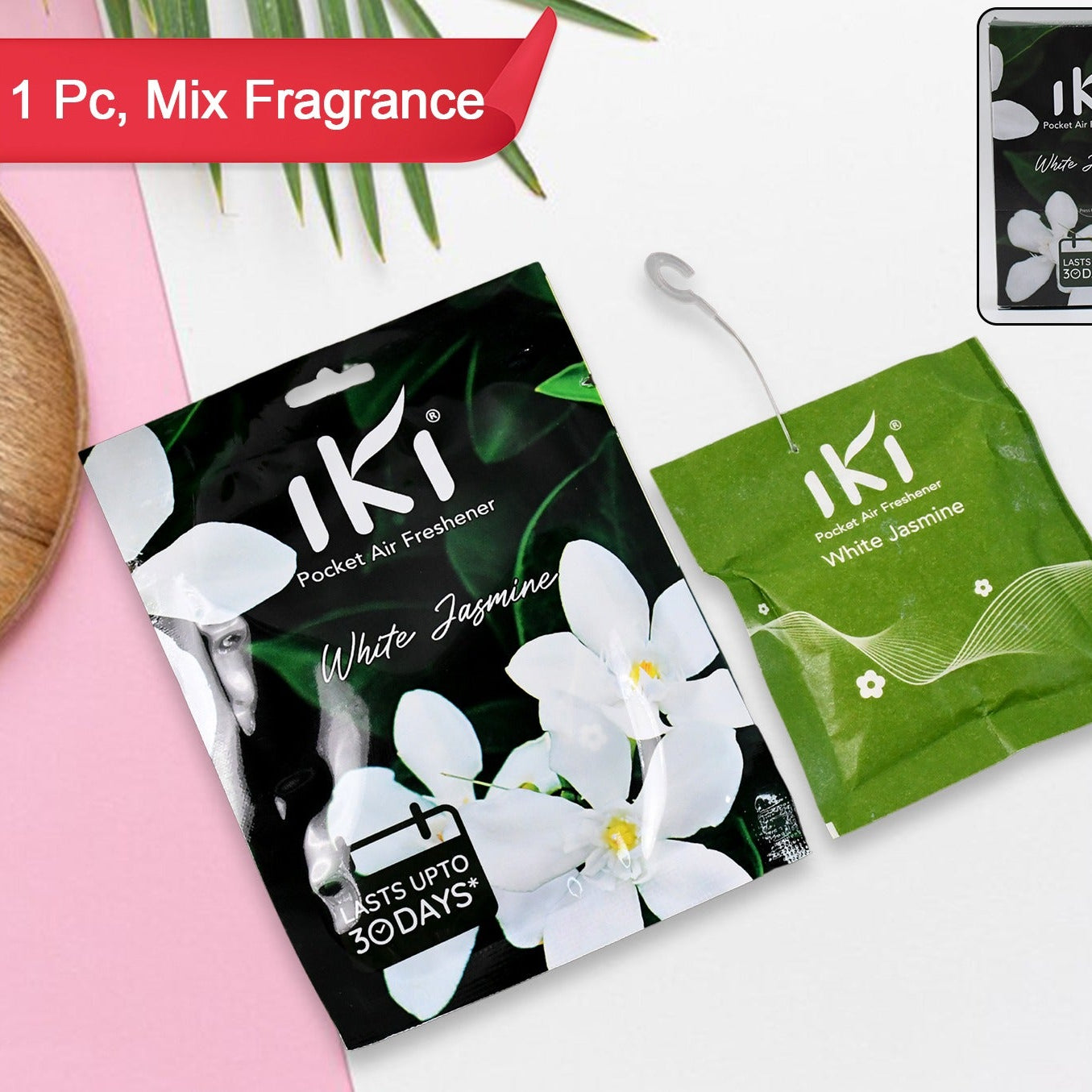 Pocket Air Freshener - Assorted Fragrance (1 Pc, 10 Gm) - Happy Price - Image 1