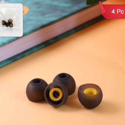 4 Pcs Silicone Earbud Tips Set - Soft Replacement Eartips for In-Ear Earphones - Happy Price - Image 1