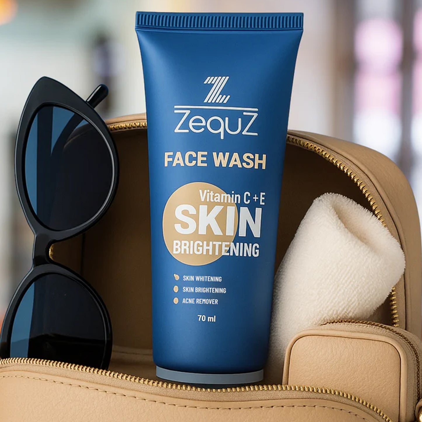 Brightening Face Wash with Vitamin C & E - 70 ML - Happy Price - Image 6