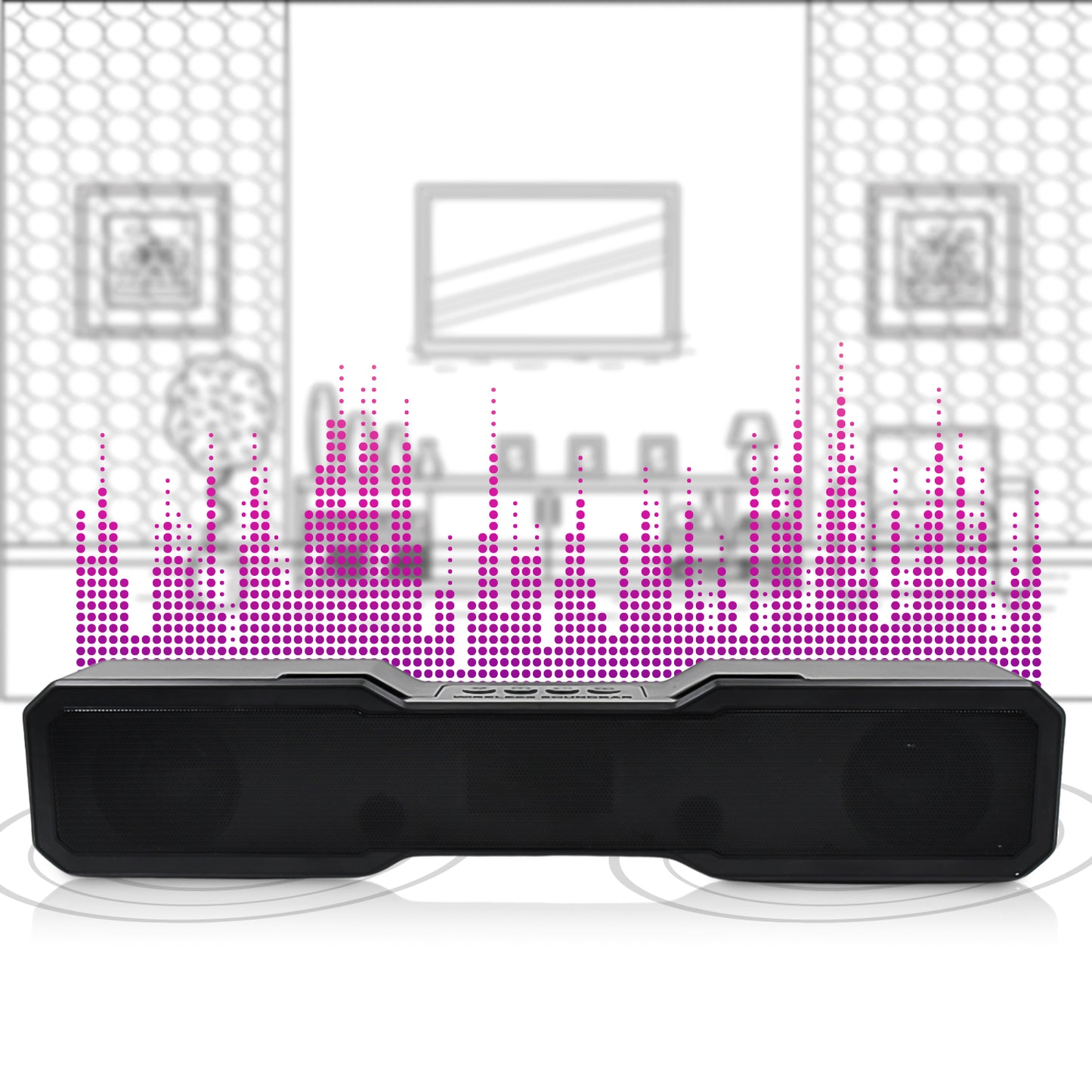 3d Sound Wireless Bluetooth Speaker (1 Pc) - Happy Price - Image 2