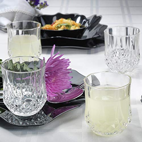 Heavy Unbreakable Stylish Look Fully Transparent Glasses Set 250ml (6pcs) - Happy Price - Image 6