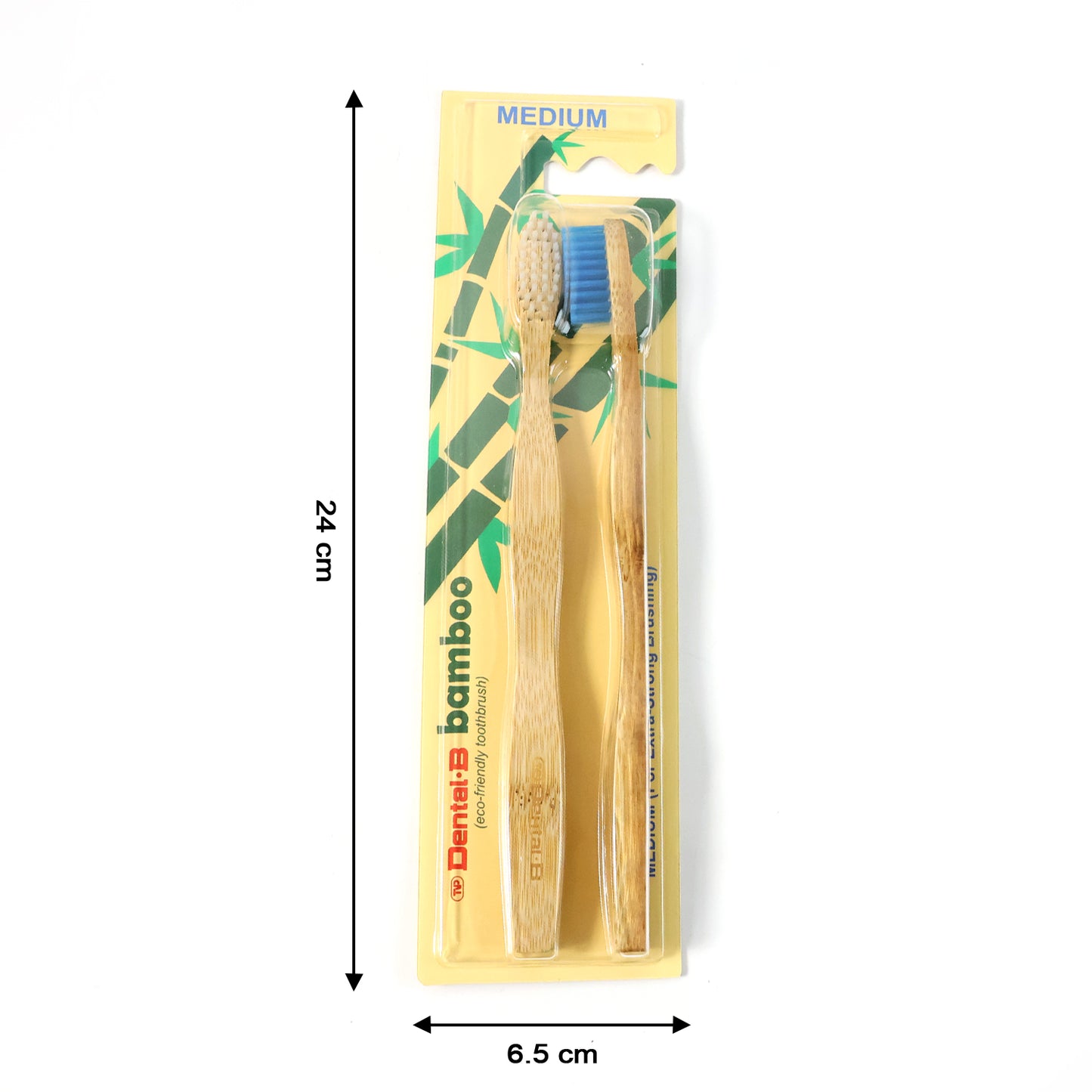 Bamboo Toothbrush Twin Pack - 24 Pieces Bulk Set - Happy Price - Image 3