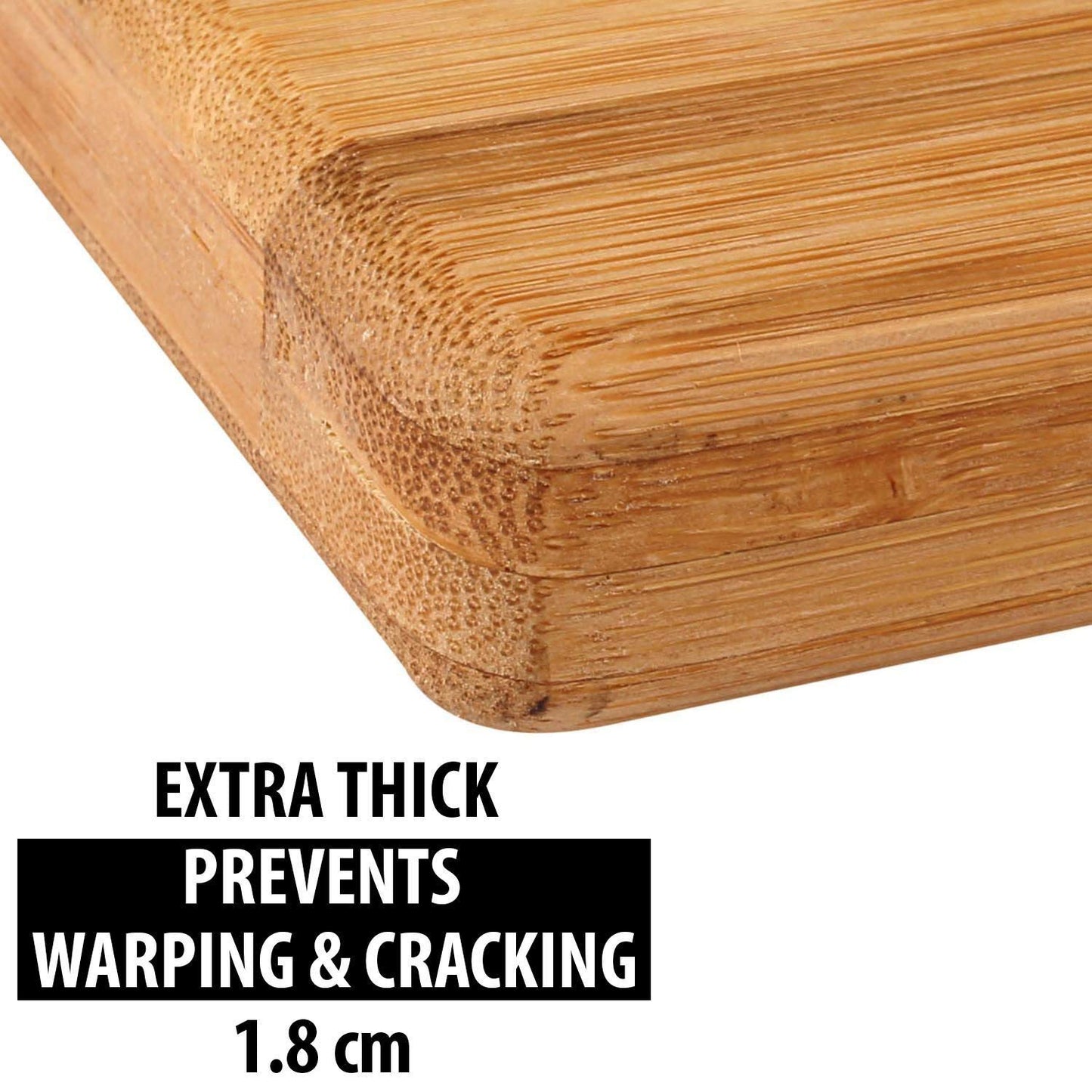 Wooden Chopping  Cutting Board With Anti Skid Mat - Happy Price - Image 5