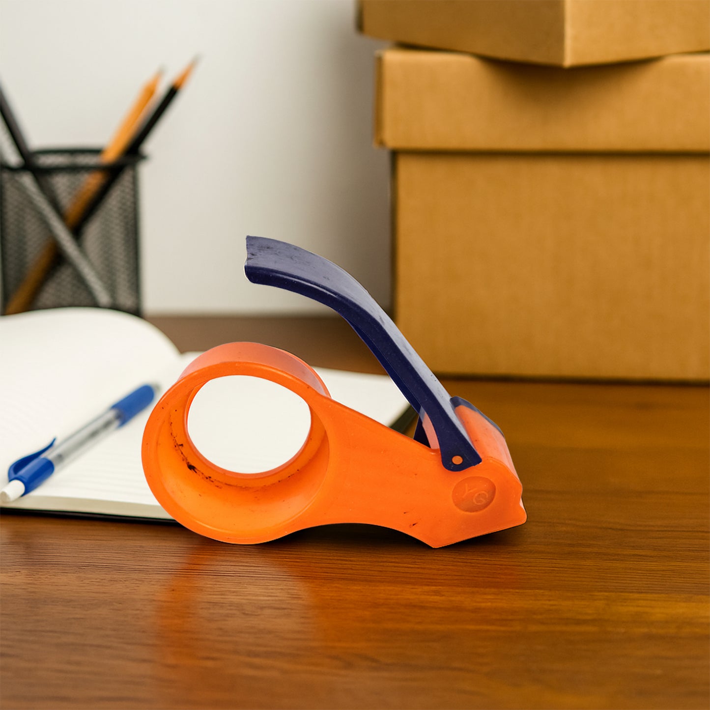 60mm Handheld Tape Dispenser with Cutter for Packaging Boxes - Happy Price - Image 4