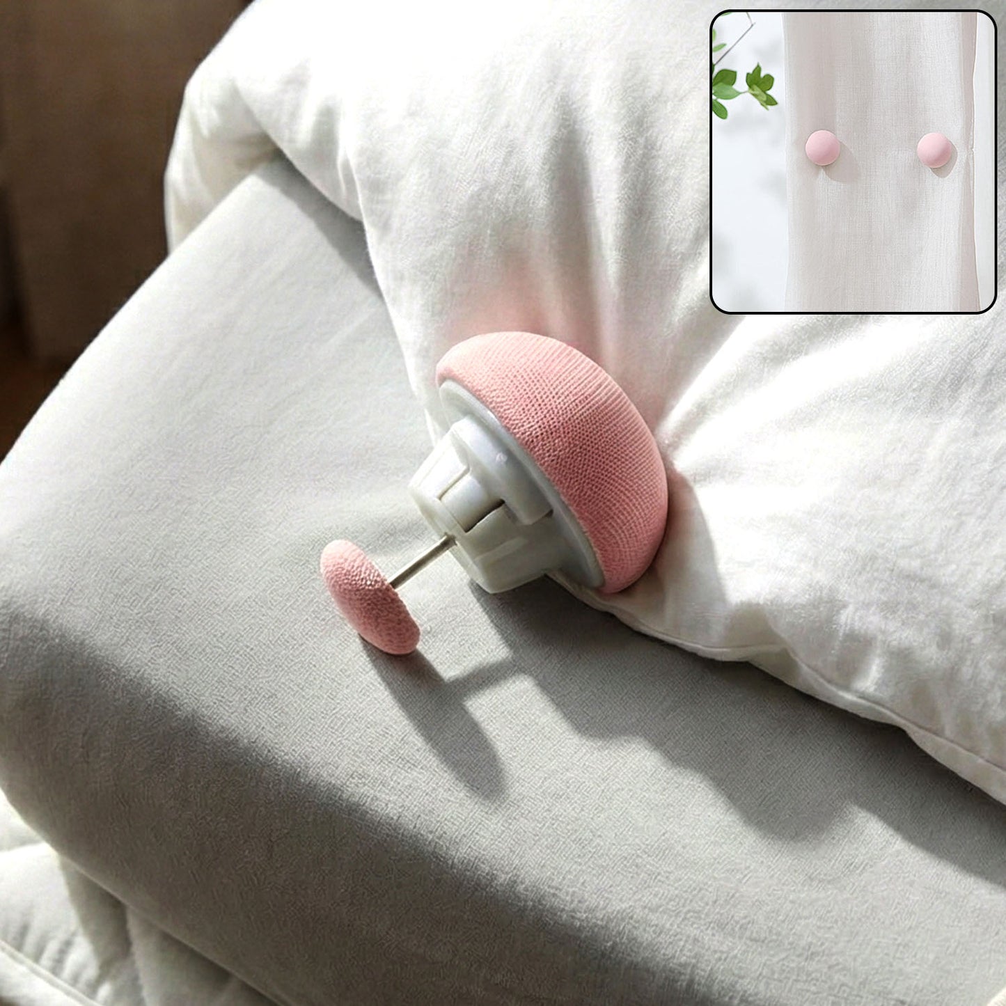 Soft Duvet Fastener Clip - 1 Pc Comforter Holder - Happy Price - Image 2
