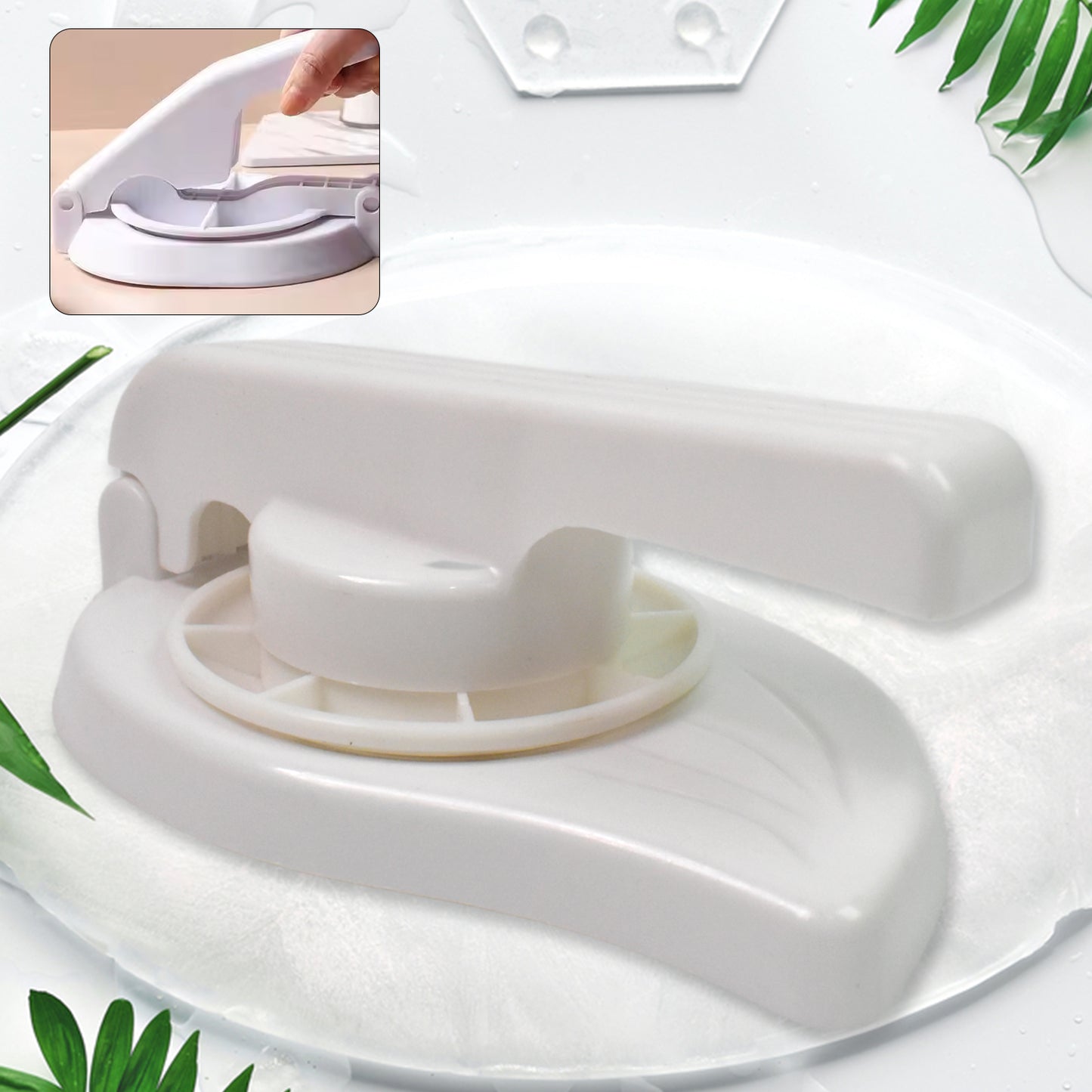 Puri Chapati Press Machine Plastic For Kitchen Use ( 1 Pc ) - Happy Price - Image 2