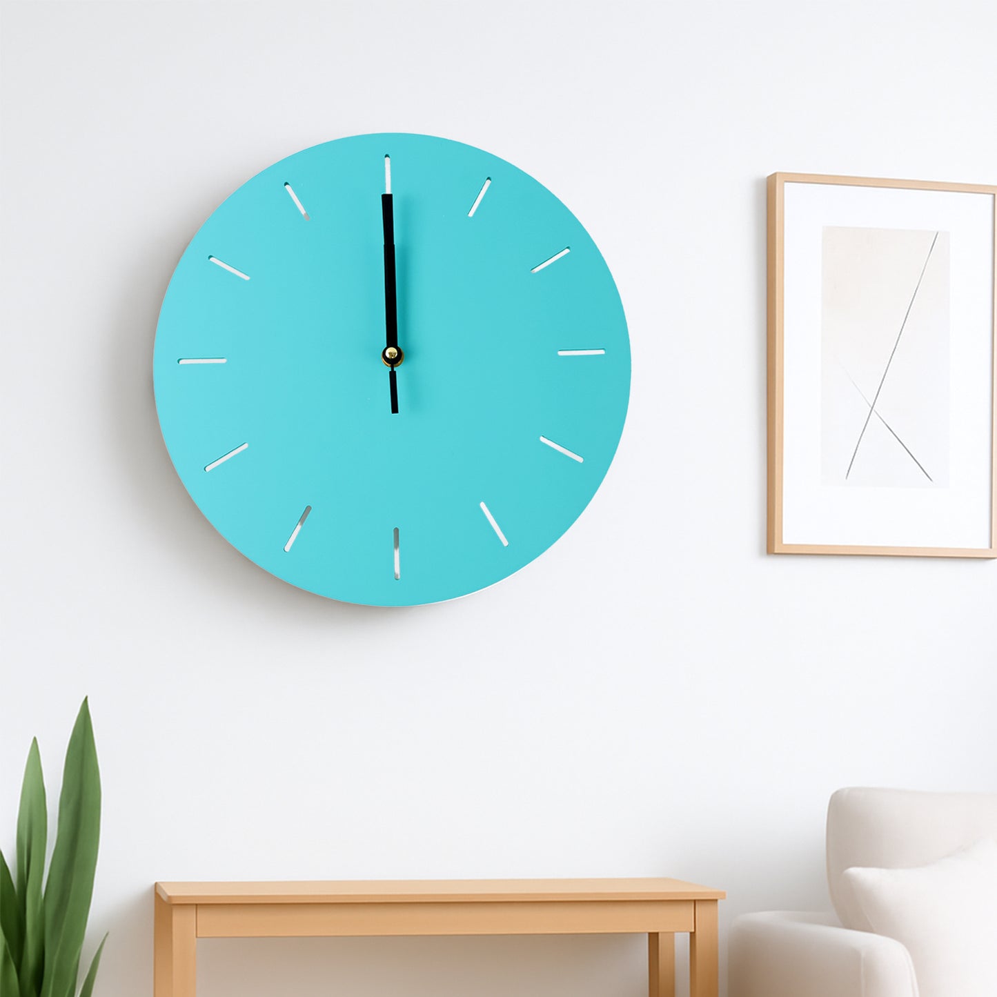 Contemporary Minimal Wall Clock (1 Pc) - Happy Price - Image 5