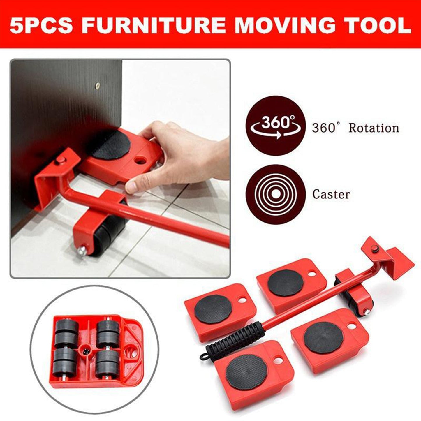 Heavy Furniture Lifter And Furniture Shifting Tool - Happy Price - Image 2