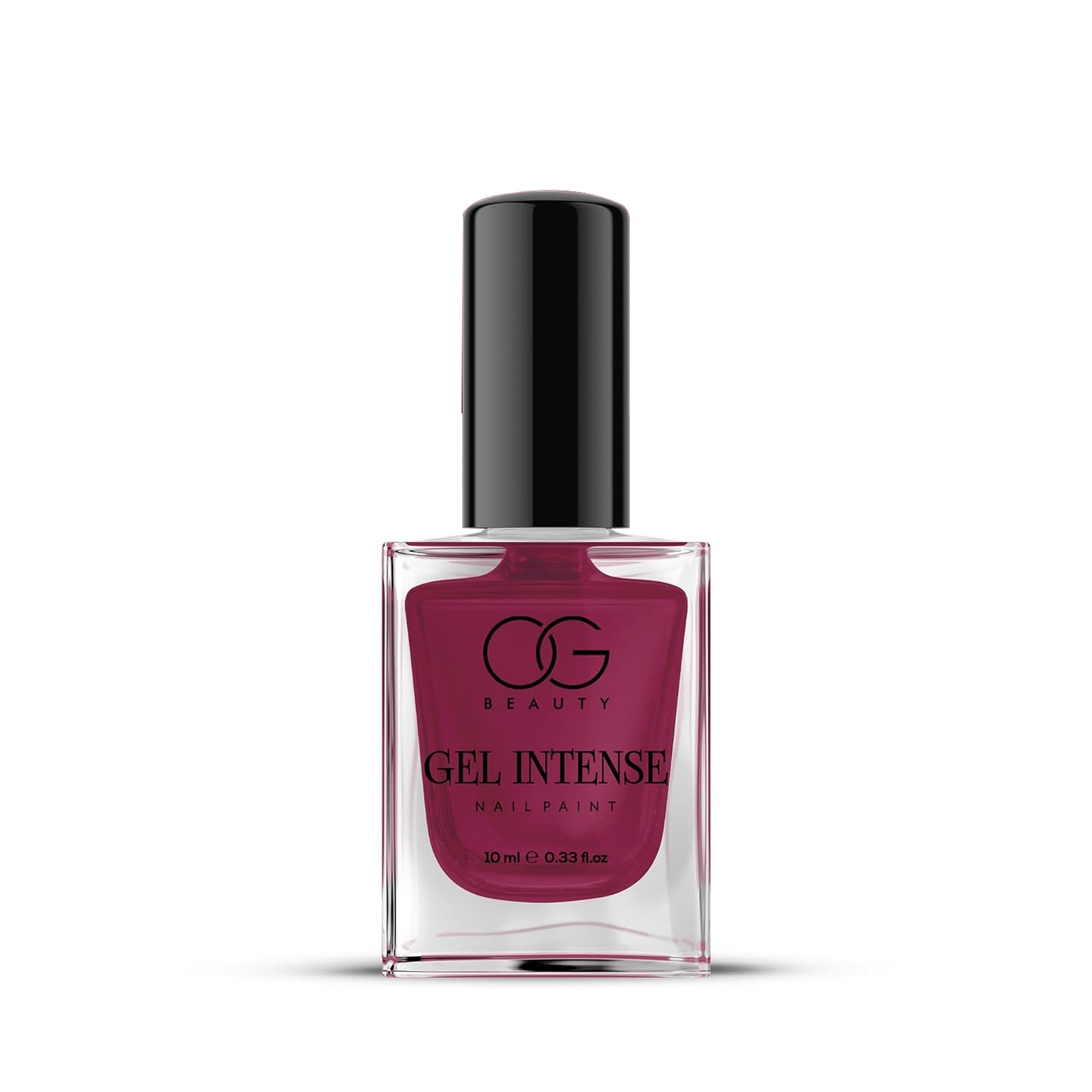 Burgundy Plum Gel Nail Polish - 10 ML Intense Colour, Chip-Resistant Finish - Happy Price - Image 4