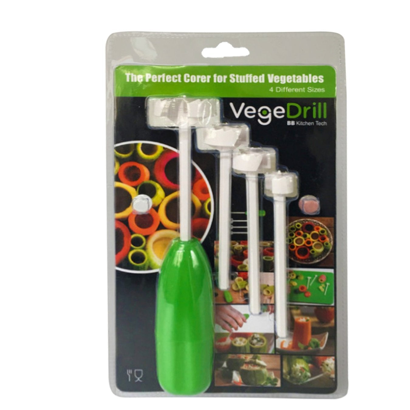 Veg Drill Vegetable Spiralizer Digging For Stuffed Vegetables - Happy Price - Image 1