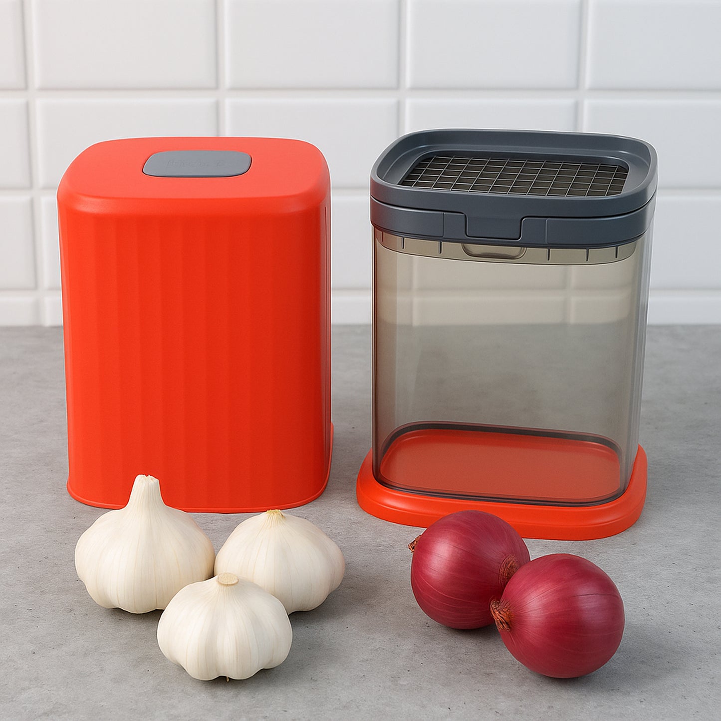 Supermom Multipurpose Onion Garlic  Vegetable Chopper (1 Pc) - Happy Price - Image 5