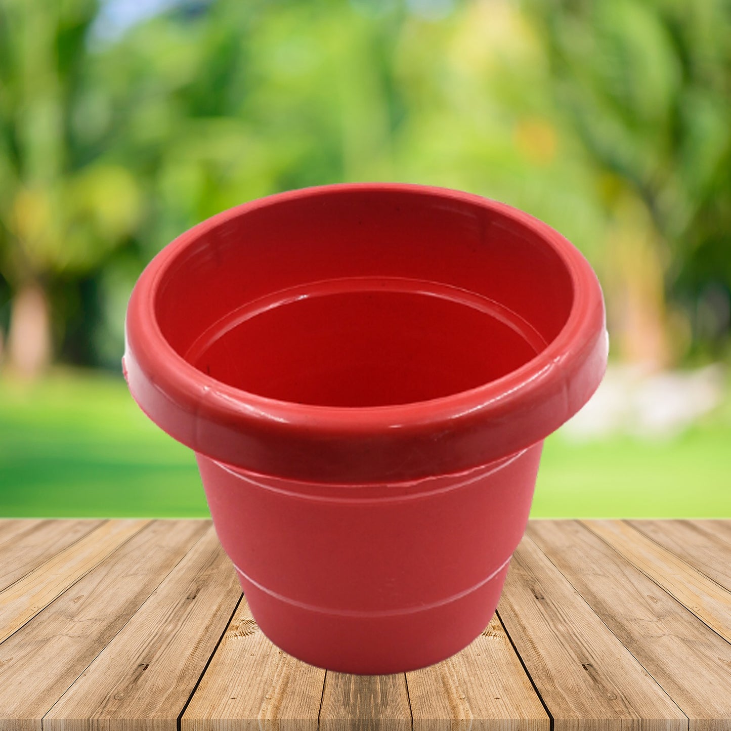 0745 Plastic Heavy Duty Plant Container Potgamla For Indoor Home Decor  Outdoor Balcony Garden 13cm (Pack Of 1 Pc) - Happy Price - Image 4