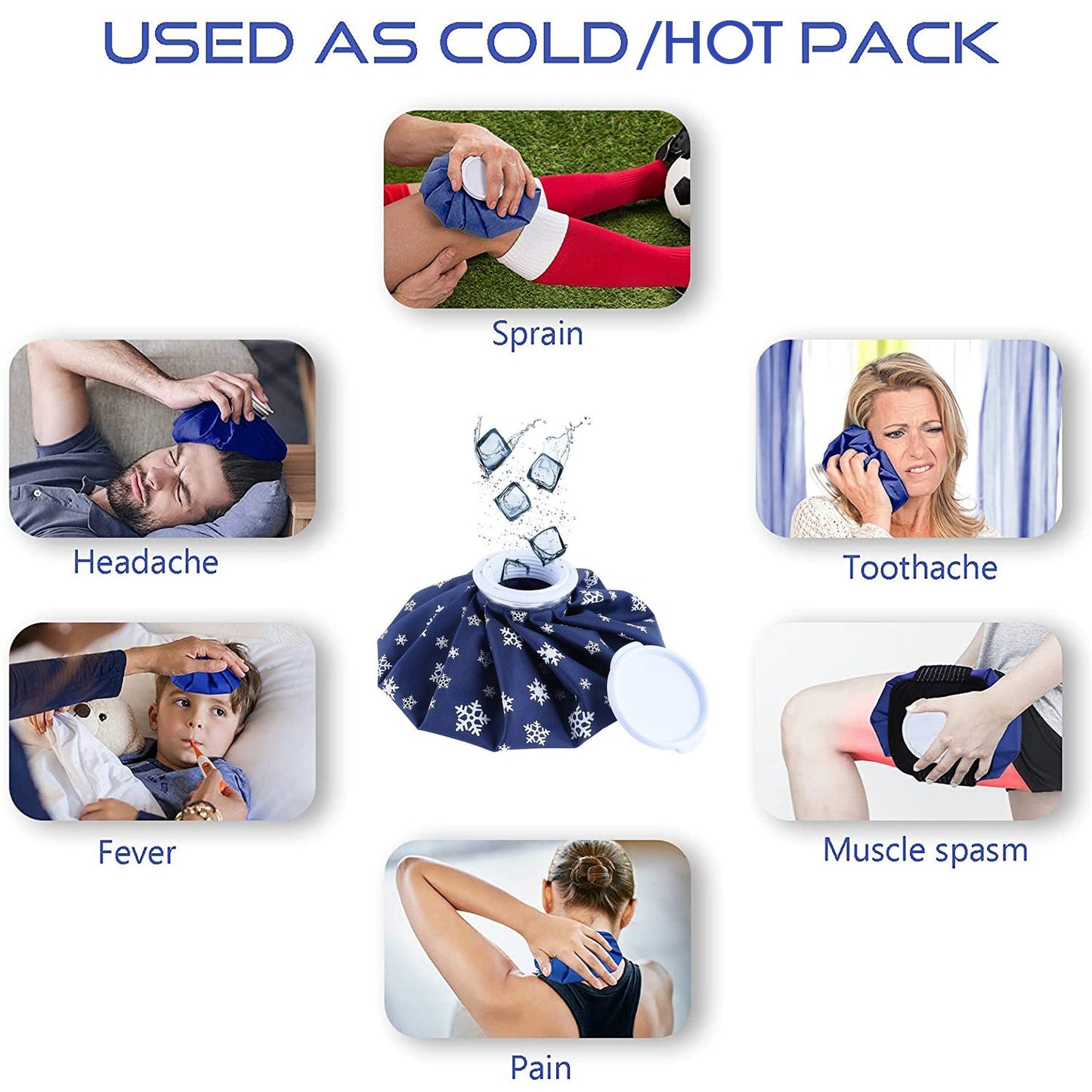 Pain Reliever Ice Bag Used To Overcome Joints Pain In Body. - Happy Price - Image 3