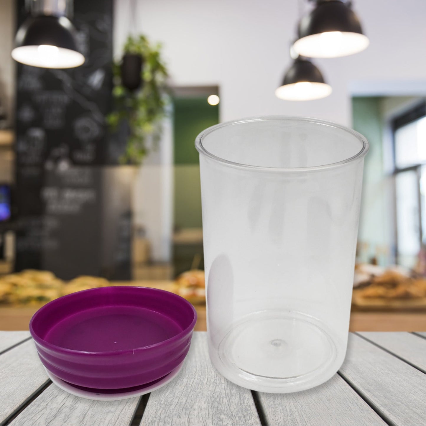 Plastic Premium Quality Kitchen Food Containers Set (1200ml Approx Set Of 2 Pc) - Happy Price - Image 3