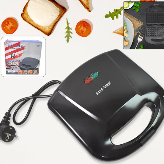 2817 Waffle Maker Makes 2 Square Shape Waffles Non-stick Plates Easy To Use With Indicator Lights