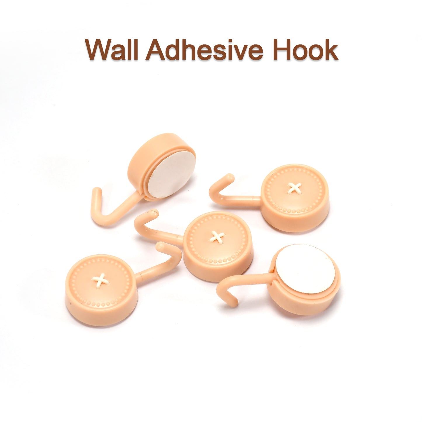 Self Adhesive Sticky Hook Small Wall Hooks ( 10pc ) - Happy Price - Image 5