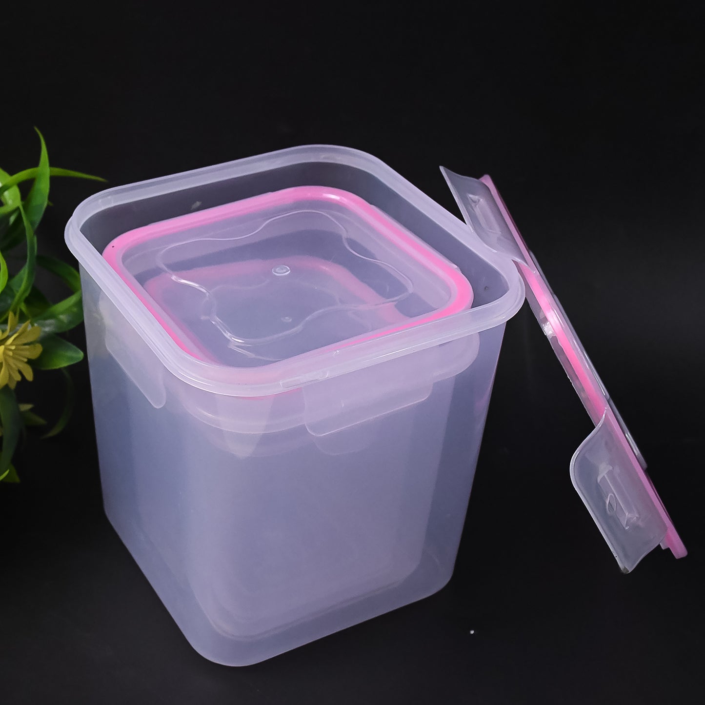 Kitchen Storage Container Set - 3 Pcs (250ml, 500ml, 1000ml) Airtight Food Grade Plastic - Happy Price - Image 4