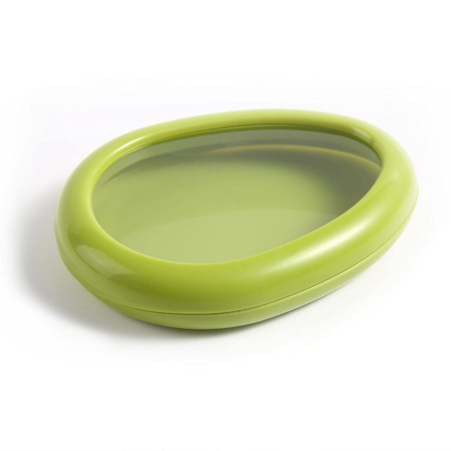 Green Oval Shape Vegetable Container Premium Fruits Saver Keeper (1 Pc) - Happy Price - Image 5