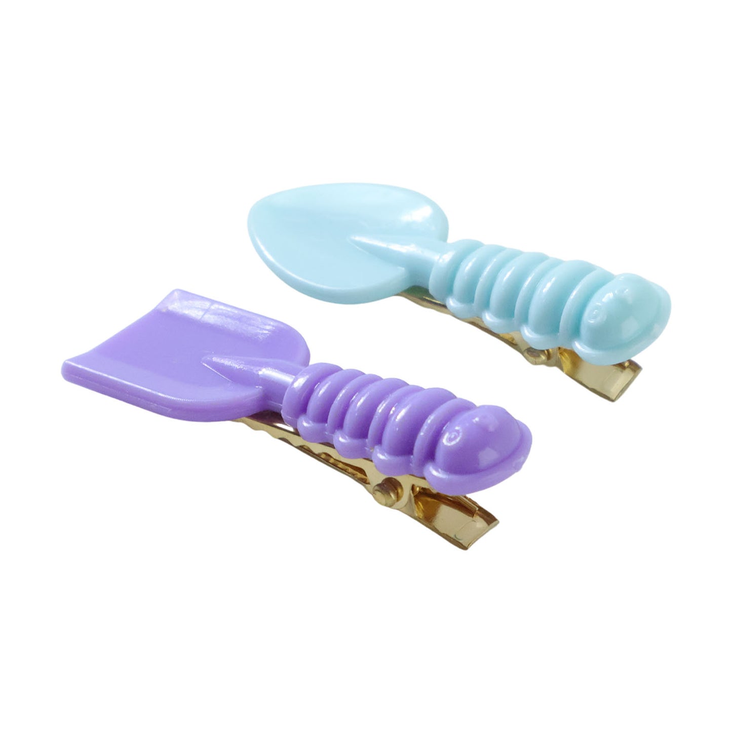 Cute Spoon & Spatula Shape Hair Clips - 4 Pc Set for Girls - Happy Price - Image 4