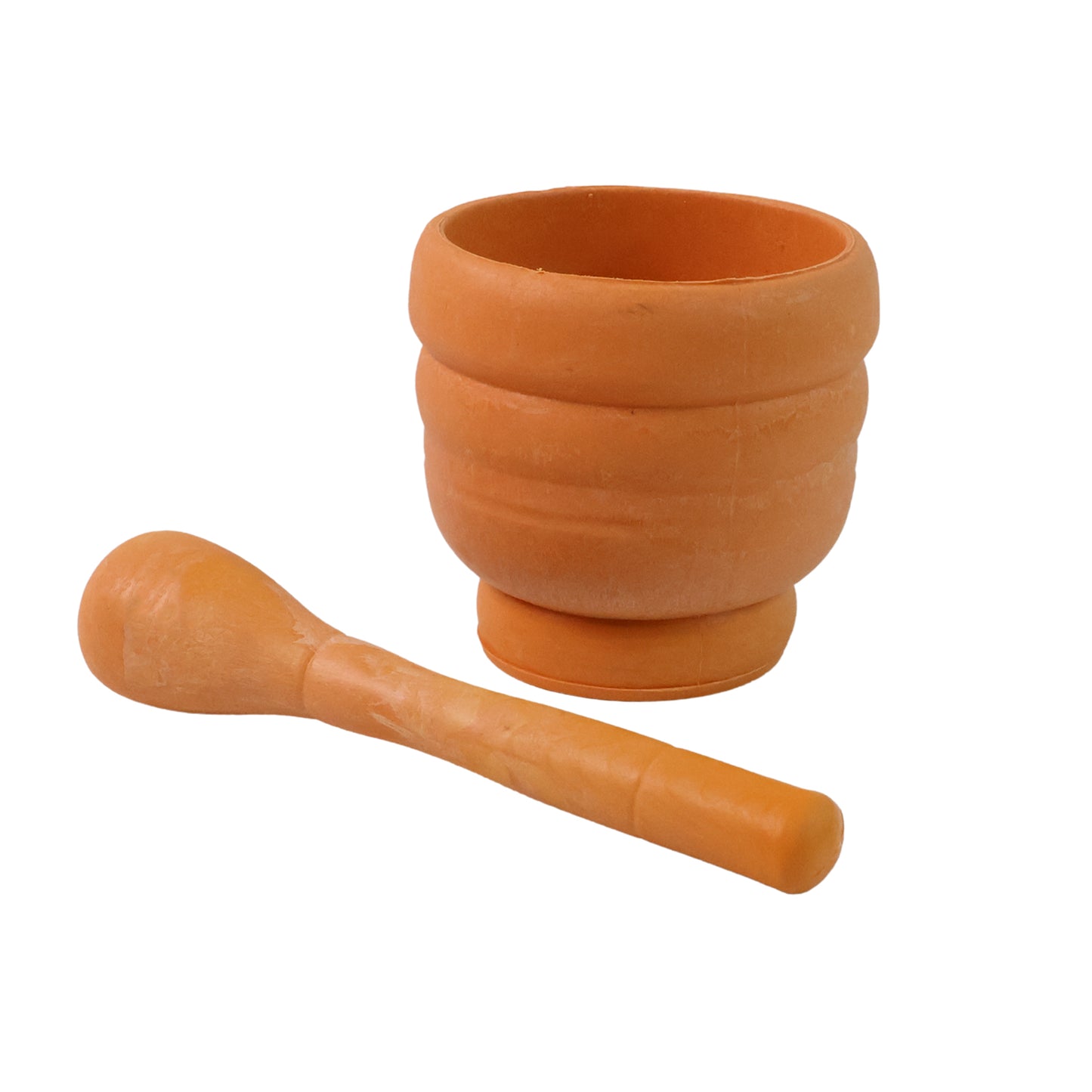 Durable Plastic Mortar and Pestle Set - BPA-Free Okhli for Spices & Herbs - Happy Price - Image 2