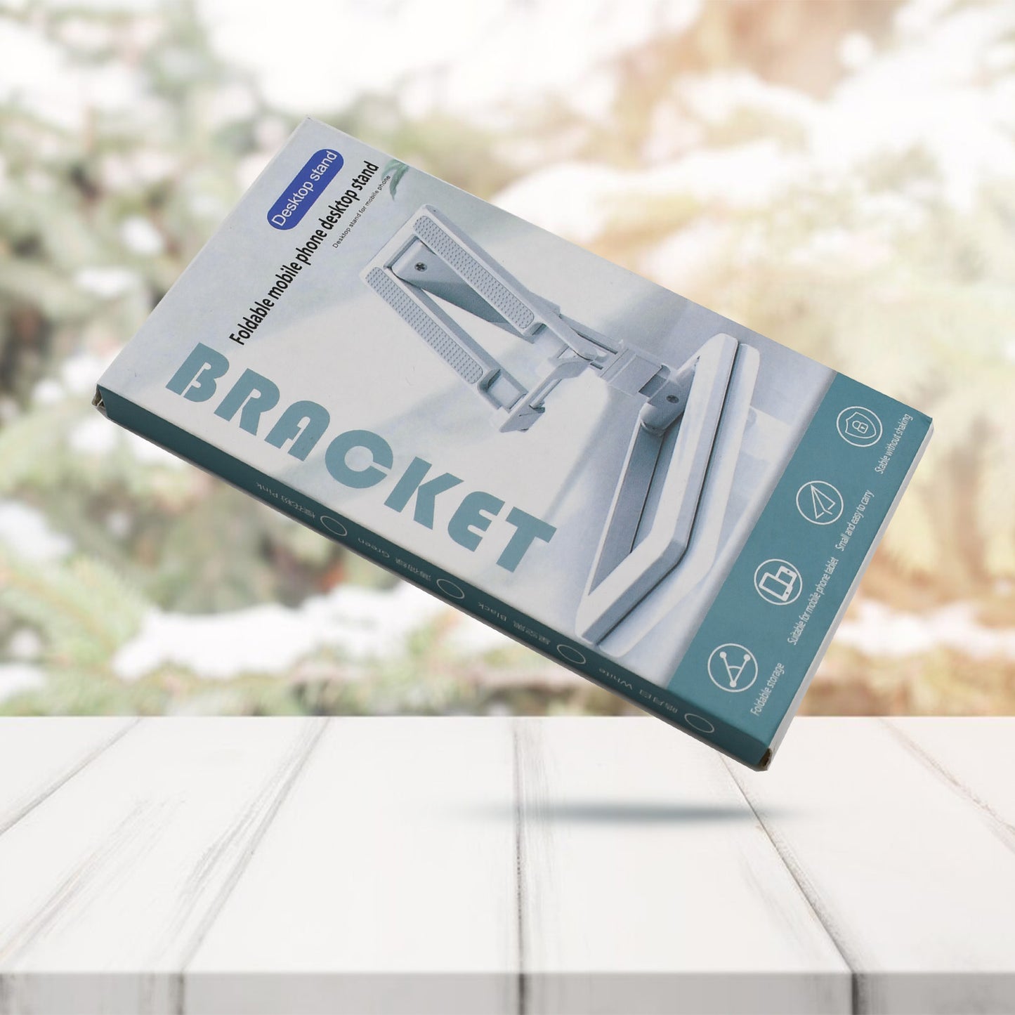 Mobile Phone Stand Mobile Phone Holder Table Adjustable Angle Height Foldable Non-slip Sturdy Mobile Phone Holder Desktop Phone Holder For All Smartphones - Happy Price - Image 5