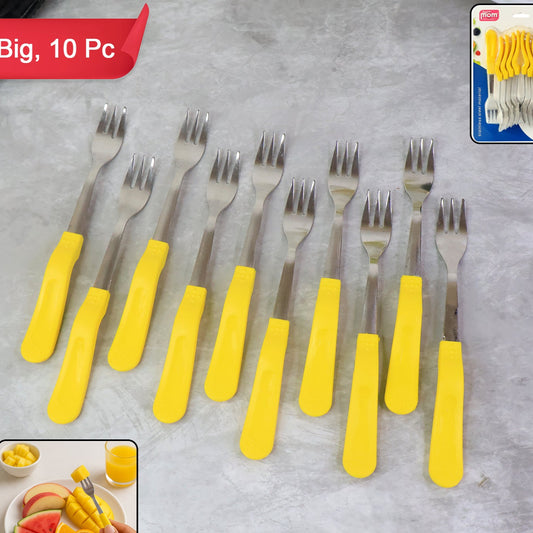 Premium Stainless Steel Dining Forks Set - 6 Pcs - Happy Price - Image 1