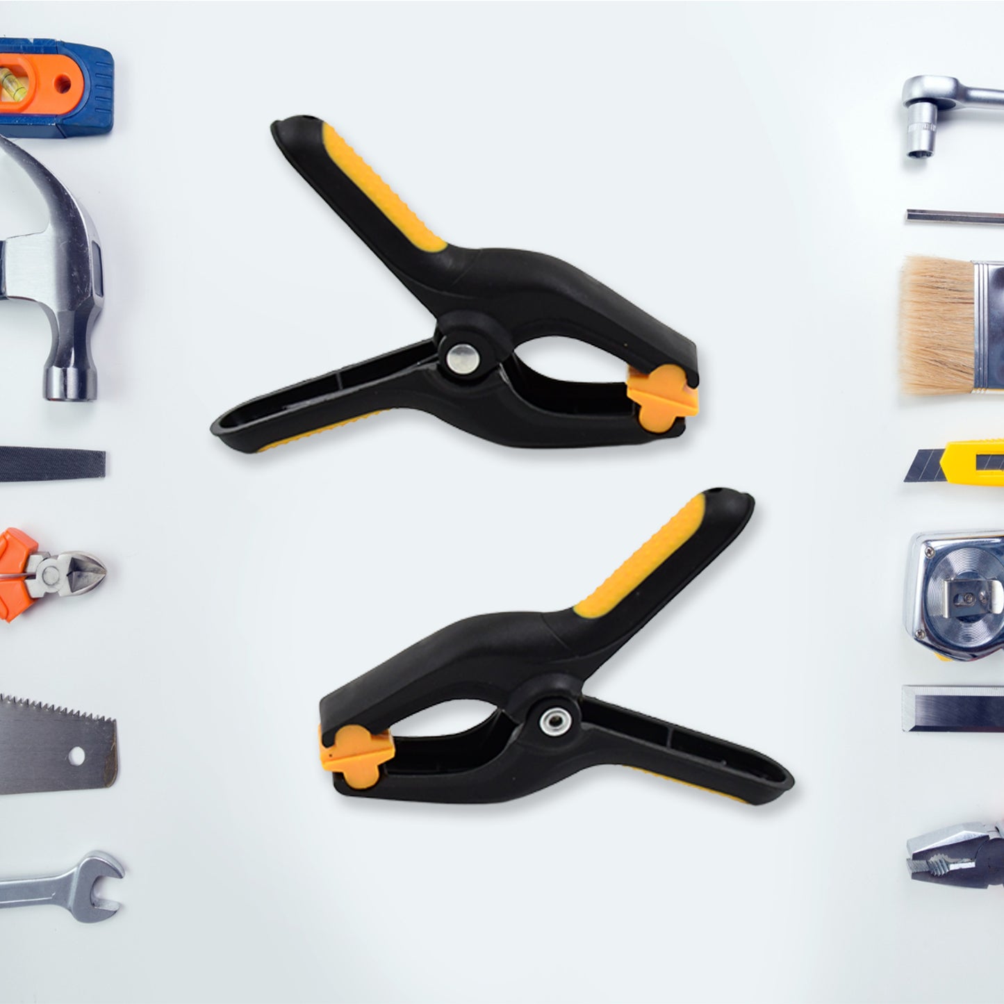 3 Inch Heavy Duty Clips Clamp Spring Clamps Clip Fixture (2 Pc Set) - Happy Price - Image 4