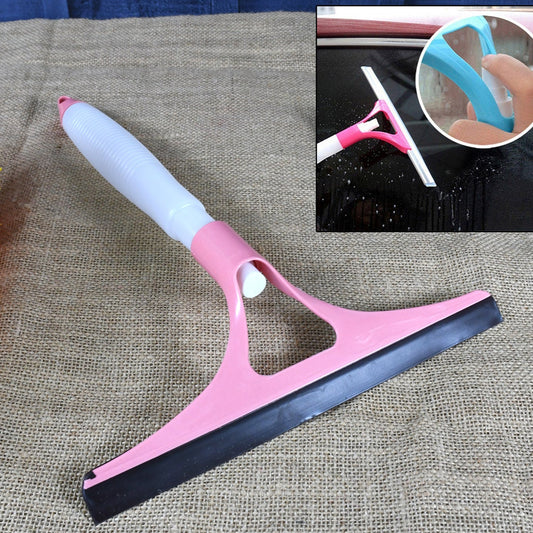 Home Practical Washing Brush Magic Spray Type Cleaning Brush With Spray Bottle Glass Wiper Window Clean Shave Glass Sponge Car Window Cleaning (1 Pc) - Happy Price - Image 1