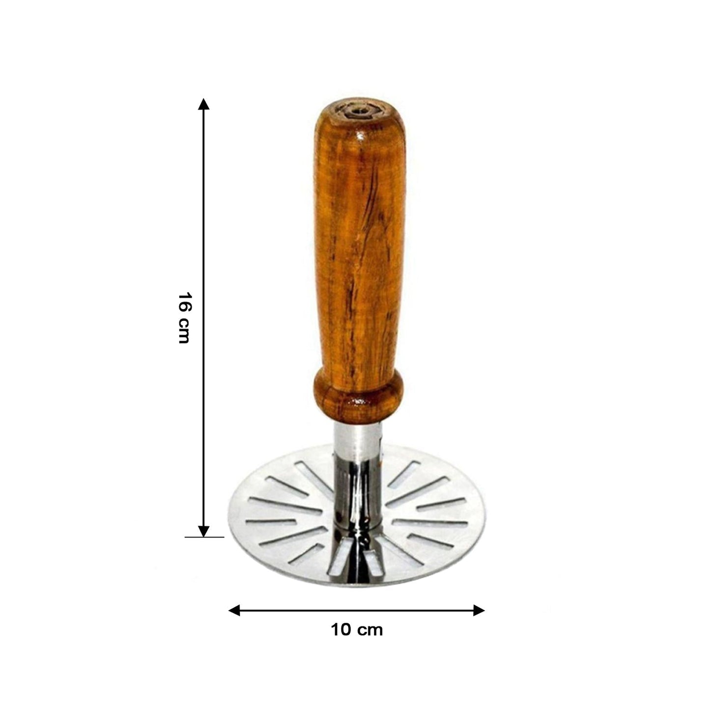 Paubhaji Masher Used In All Kinds Of Household And Kitchen Places For Mashing And Making Paubhajis. - Happy Price - Image 7