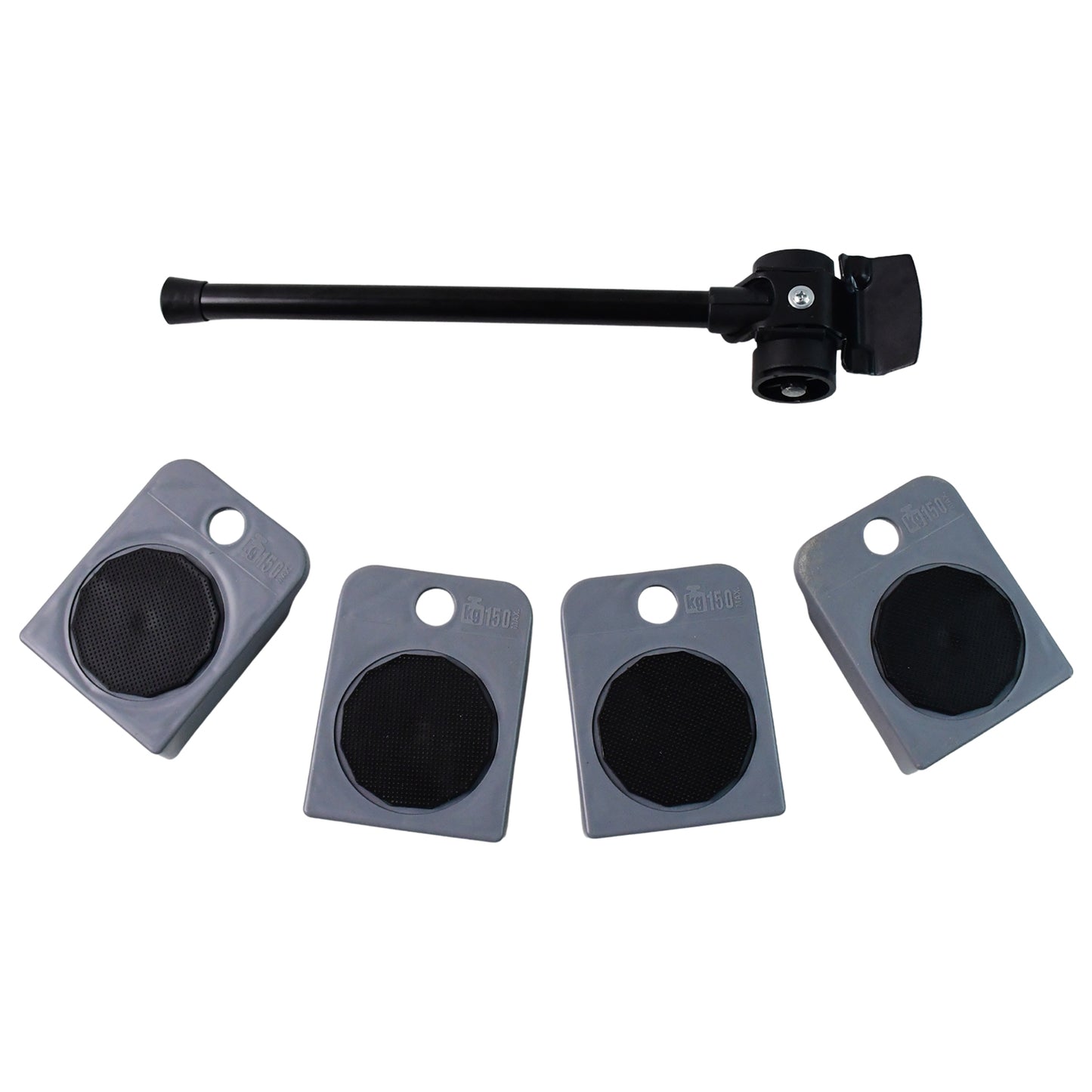 5 Piece Furniture Moving Tool Kit with Lifter and 360° Sliders - Happy Price - Image 2