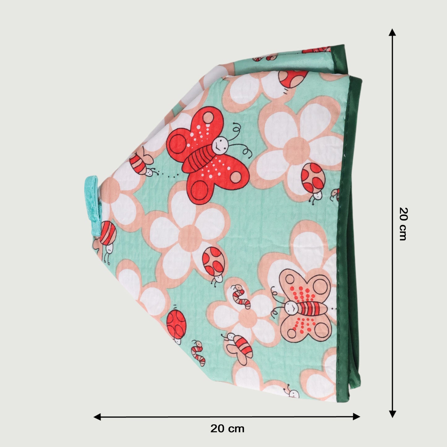 Foldable Mesh Food Cover with Floral Print - 20 x 20 Cm, 1 Pc - Happy Price - Image 5