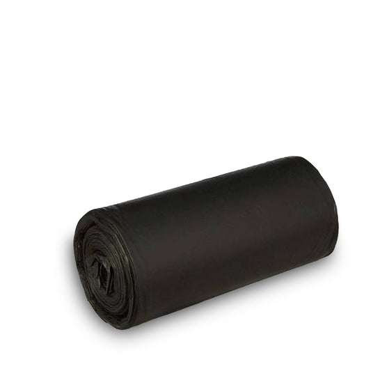 Small Black Garbage Bags (17 x 19 Inch) - Pack of 30 - Happy Price - Image 1