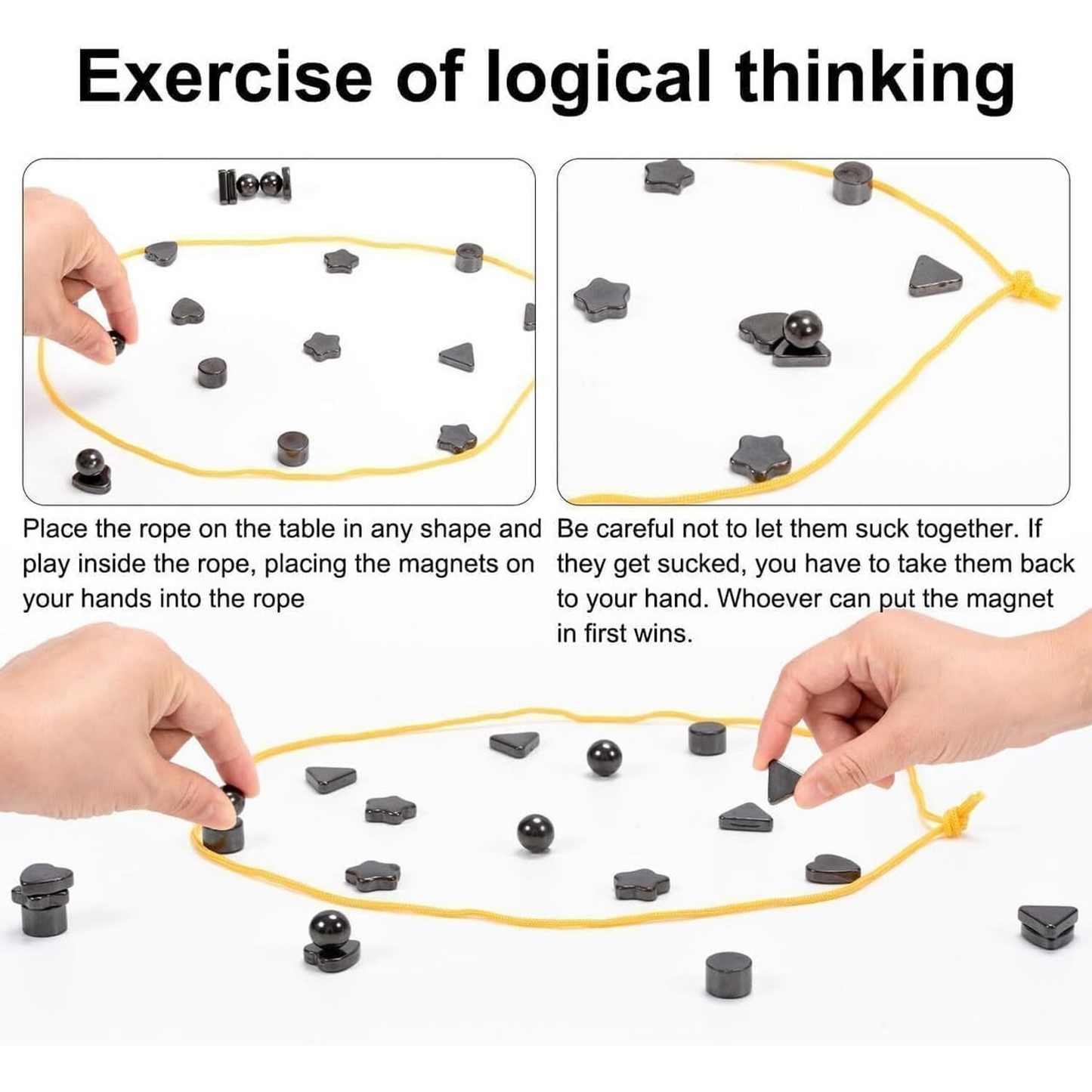 Magnetic Building Blocks Kit - 1 Set for STEM Learning & Creative Play - Happy Price - Image 7