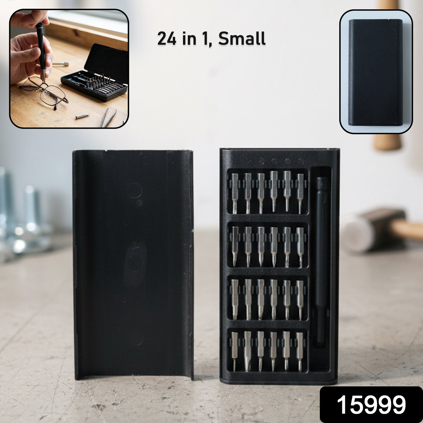 24-in-1 Compact Precision Screwdriver Set for Electronics Repair - Happy Price - Image 1