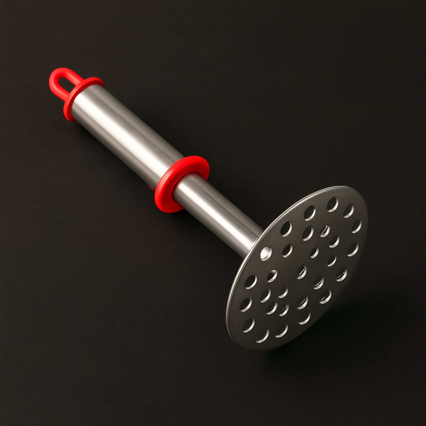 Stainless Steel Potato Masher With Ergonomic Handle (17cm  1 Pc) - Happy Price - Image 4