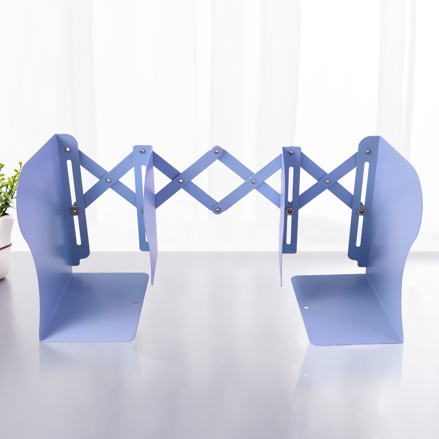 Adjustable Expandable Book Holder Stand (1 Pc) - Scissor Design - Happy Price - Image 6